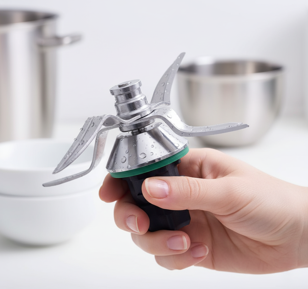 Thermomix-Compatible Blade Assembly | Stainless Steel Replacement Cutter for TM5 & TM6