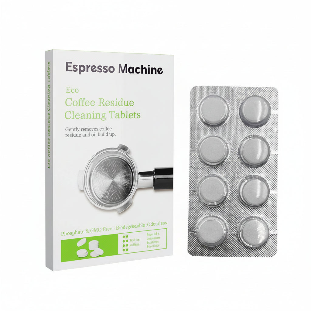 Espresso Cleaning Tablets (8-Pack) | Deep Clean for Oils, Residue & Brew Path Maintenance