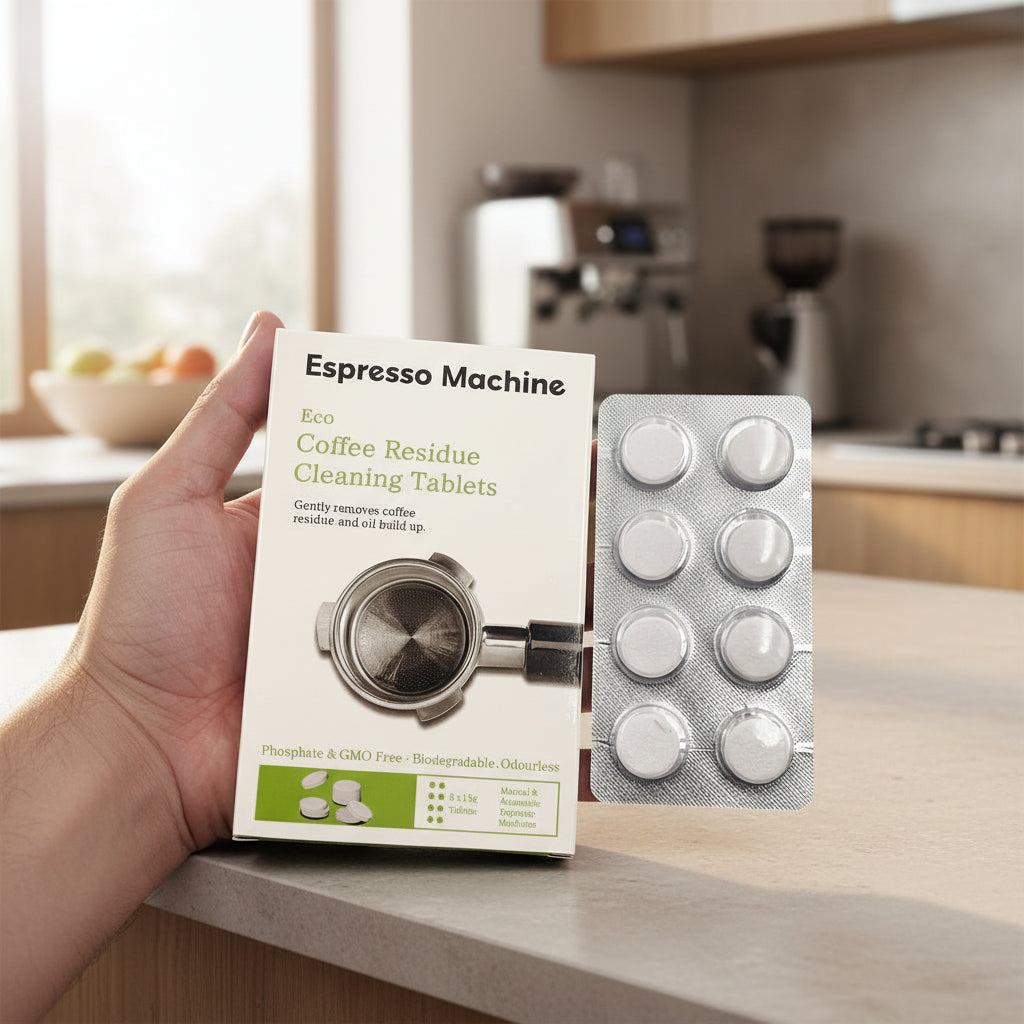 16 Pack Espresso Cleaning Tablets | Remove Oils & Residue