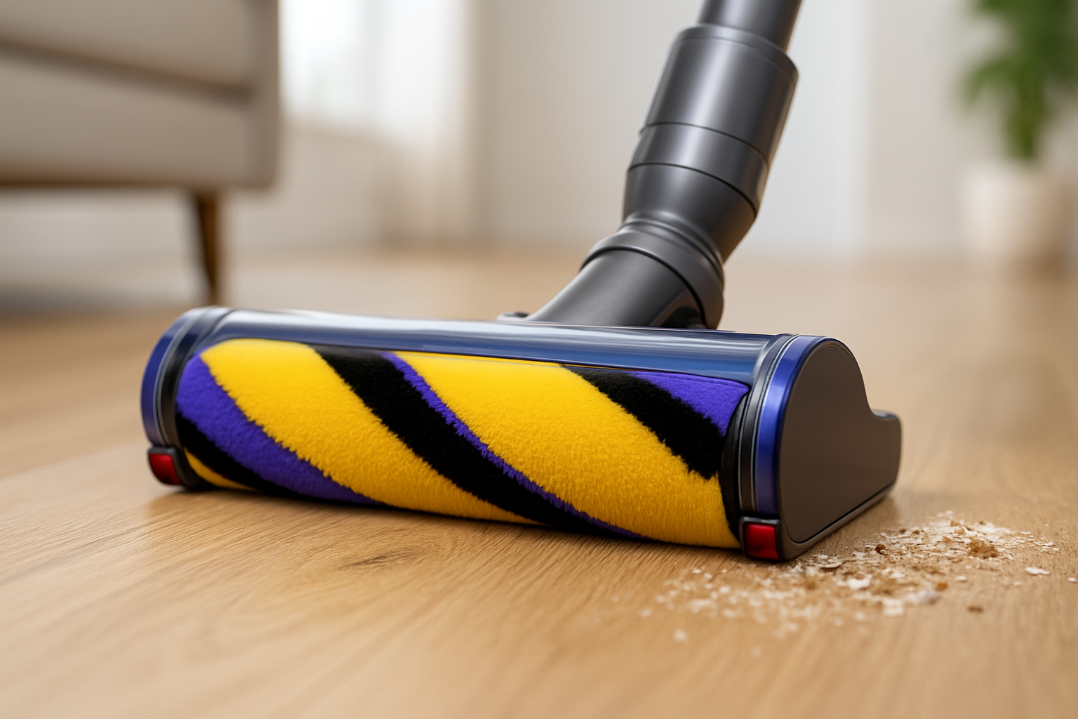 Soft Roller Brush Head | Precision-Fit for Dyson V8/V10 Slim, V12 Detect, V15 Detect & Gen5
