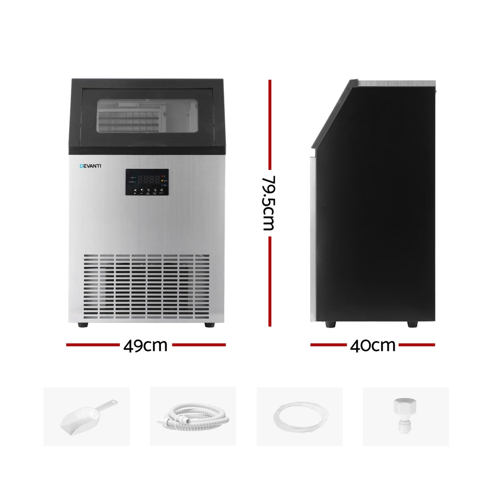 Devanti 45kg Ice Maker Commercial Machine