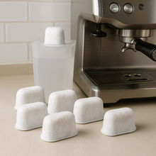 18 Water Filters | Precision-Fit Resin Filters for Espresso Machines - 3 Year Supply