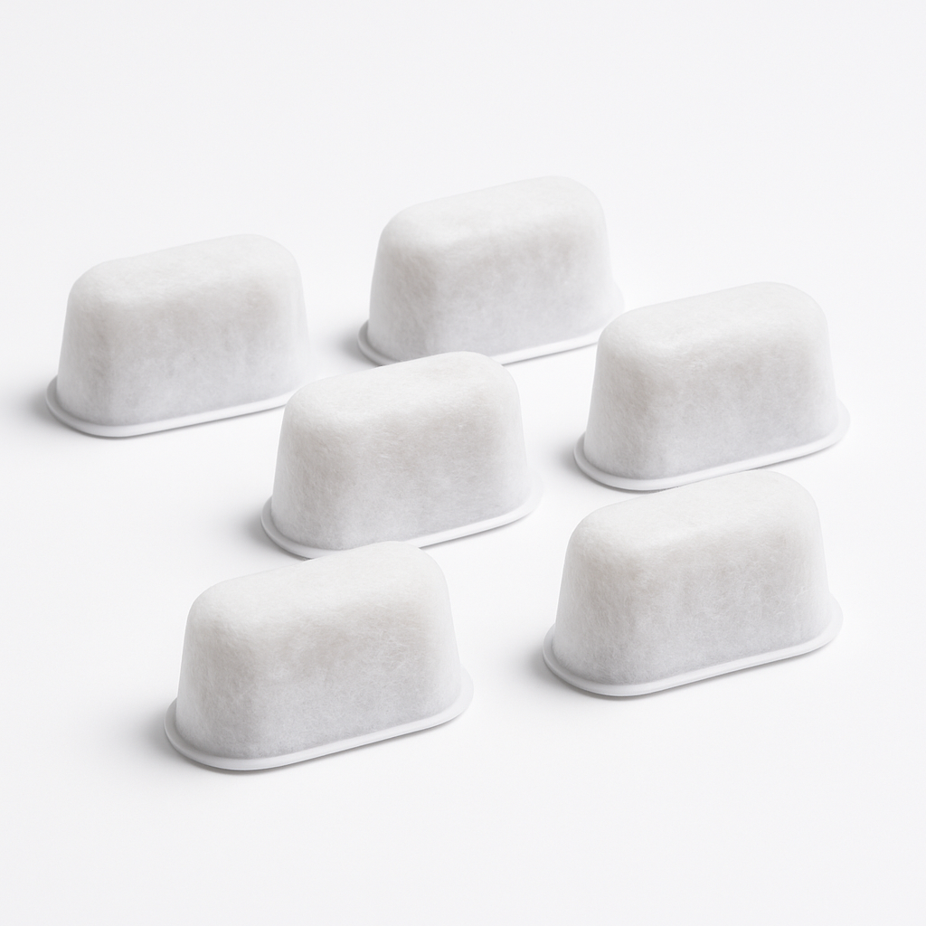 18 Water Filters | Precision-Fit Resin Filters for Espresso Machines - 3 Year Supply