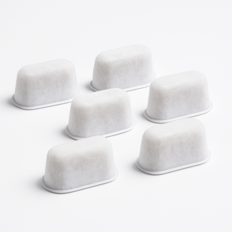 18 Water Filters | Precision-Fit Resin Filters for Espresso Machines - 3 Year Supply