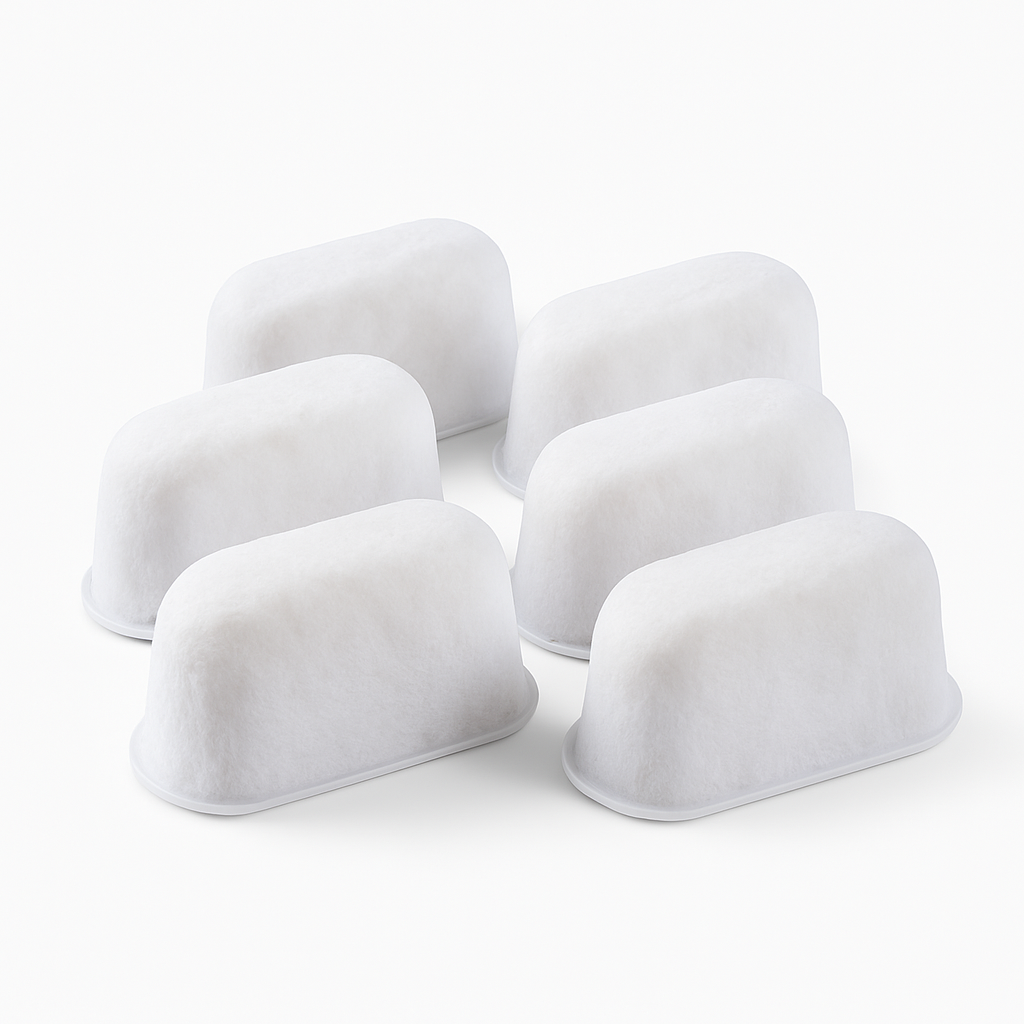 18 Water Filters | Precision-Fit Resin Filters for Espresso Machines - 3 Year Supply