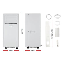 Devanti Portable Air Conditioner 7000BTU Cooling Mobile Fan Cooler Dehumidifier