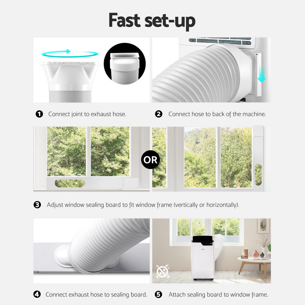 Devanti Portable Air Conditioner Dehumidifier Fan 12000BTU