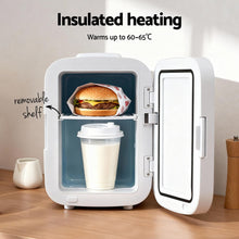 Glacio Mini Fridge Portable White Electric Cooler Warmer 12V 220V