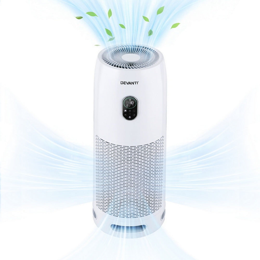 Devanti Air Purifier 4 Stage HEPA w/Replacement Filter