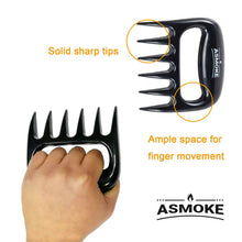 Asmoke BBQ Set (Includes Two Meat Claws, a Pellet Smoker Tube and Metal Skewers)