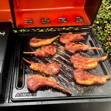 ASMOKE Pre-Seasoned Matte Enamel Cast Iron Reversible Grill/Griddle