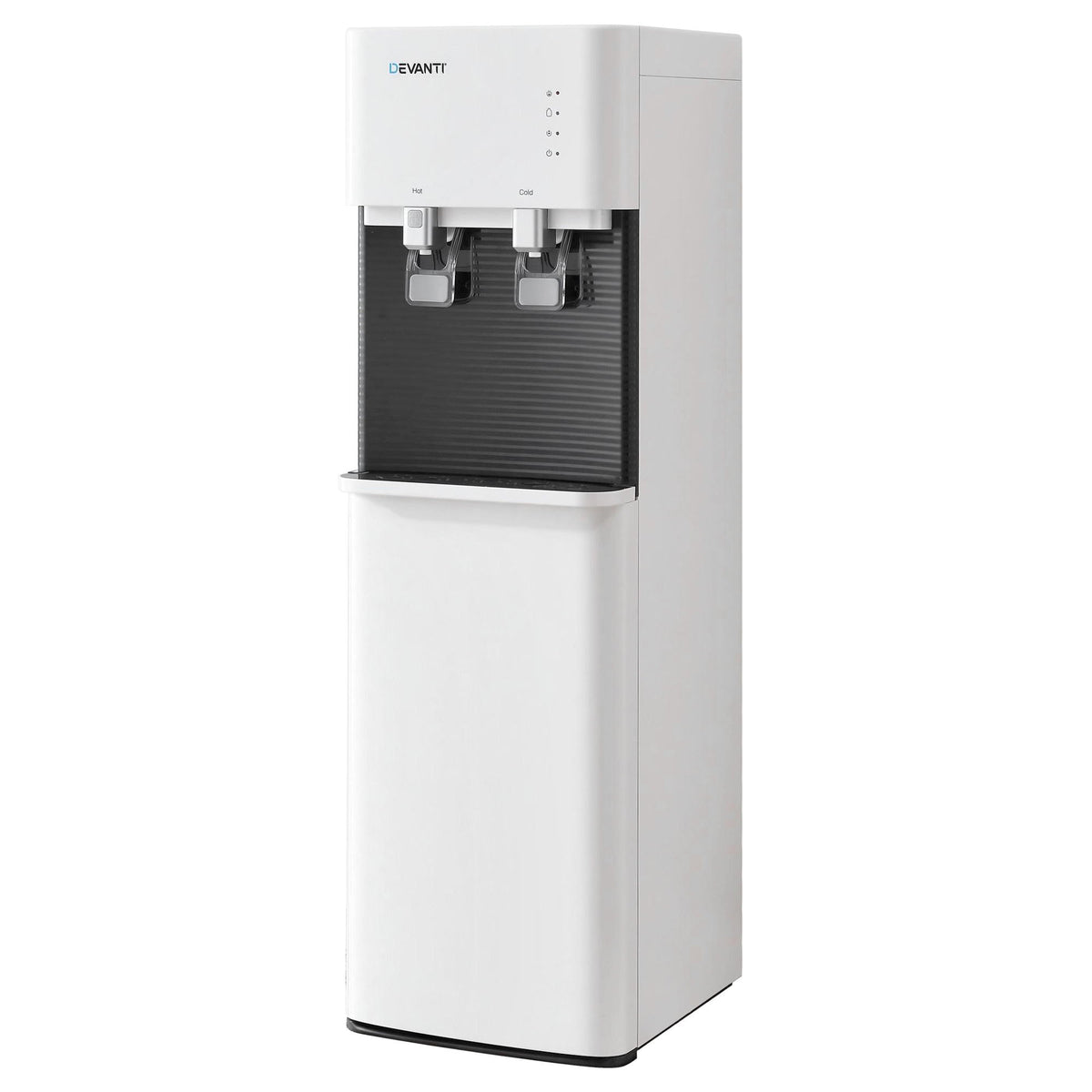 Devanti 2 Taps Water Cooler Dispenser Bottom Loading Dispenser Chiller Filter Purifier
