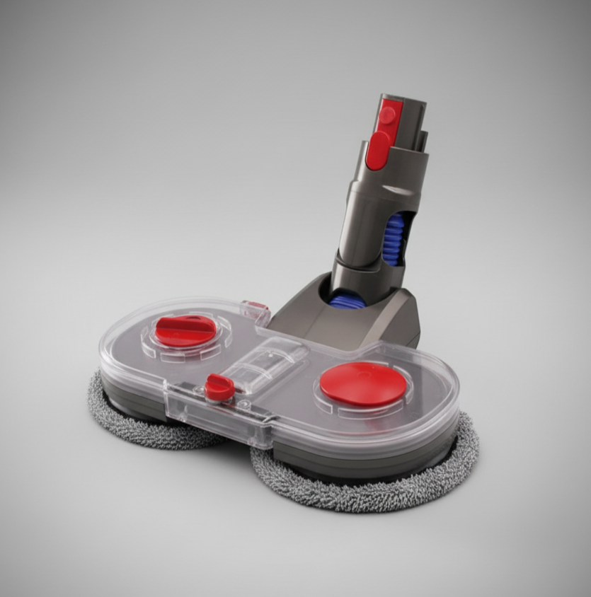 Electric Mop & Floor Head | Precision-Fit for Dyson V7, V8, V10 & V11 (3-in-1 Cleaning System)